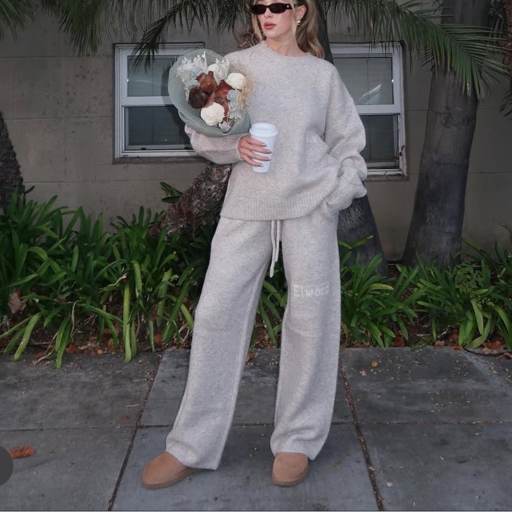 Elwood Clothing Oatmeal Knit Set